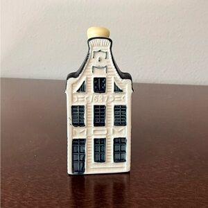 KLM Blue Delft Ceramic House